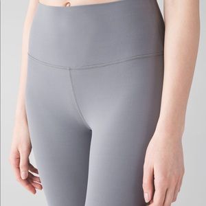 LULULEMON ALIGN PANT 7/8 - SLATE - SIZE 10